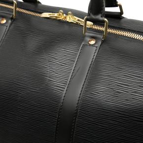Lousi Vitton Black Epi Keepall 55 7
