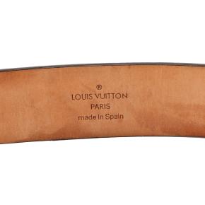 Louis Vuitton Coated Canvas Damier Ebene Ceinture Belt 85cms 4