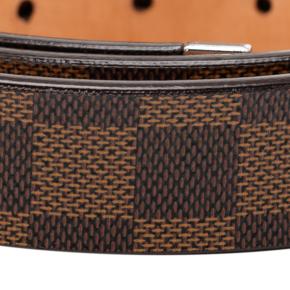 Louis Vuitton Coated Canvas Damier Ebene Ceinture Belt 85cms 7