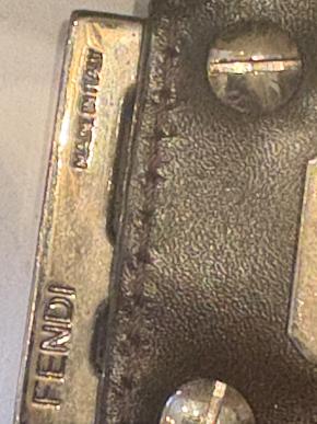 Fendi Zucca Mamma Baguette Shoulder Bag 6