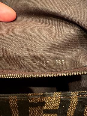 Fendi Zucca Mamma Baguette Shoulder Bag 4