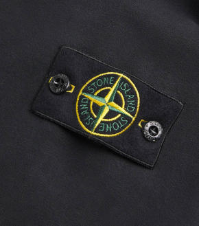 Stone Island Cotton Compass Logo Hoodie Jacket 3