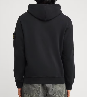 Stone Island Cotton Compass Logo Hoodie Jacket 5