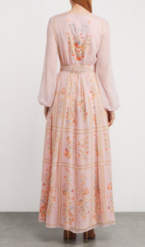 Giambattista Valli Silk Floral Maxi Dress 4
