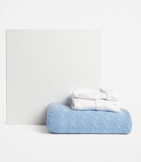 G.H. Hurt&Son Kids All-in-One, Hat and Shawl Set (0-3 Months) 6