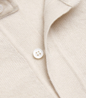 Lardini Cashmere Long-Sleeve Polo Shirt 4