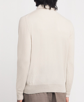 Lardini Cashmere Long-Sleeve Polo Shirt 3