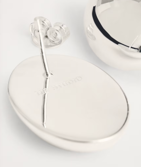 Lie Studio Sterling Silver The Camille Earrings 5