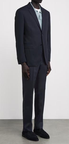 Pal Zileri Navy Blue Wool 2-Piece Suit 5