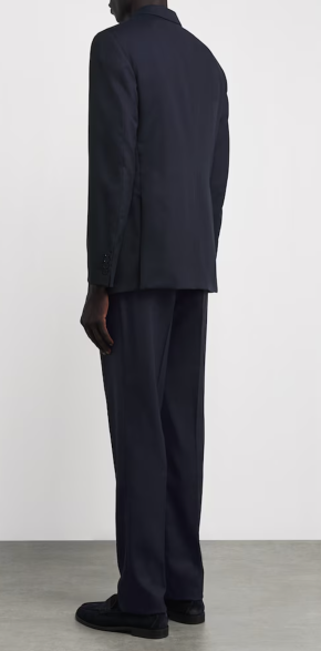 Pal Zileri Navy Blue Wool 2-Piece Suit 3