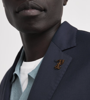 Pal Zileri Navy Blue Wool 2-Piece Suit 4