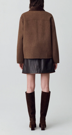 Claudie Pierlot Wool-Blend Barn Jacket 2