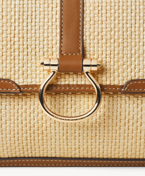 Aspinal Of London Raffia Leather Resort Cross-Body Bag 7
