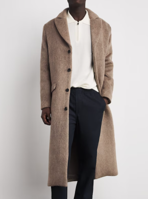 Samsoe & Samsoe Wool-Blend Overcoat 2