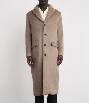 Samsoe & Samsoe Wool-Blend Overcoat 4