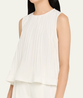Vince Pleated Sleeveless Top 3