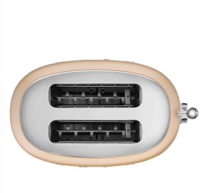 Smeg '50s Style 2-Slot Toaster - Matte Champagne 2