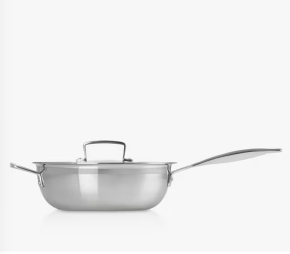 Le Creuset 3-Ply Stainless Steel Non-Stick Chef's Pan & Lid, 24cm 4