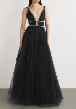 Jenny Packham Chiffon Embellished Cybele Gown 2