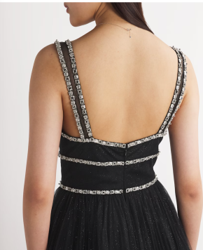 Jenny Packham Chiffon Embellished Cybele Gown 5