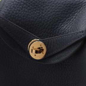 Hermes Vert Mangrove Mini Clemence Lindy 20 6