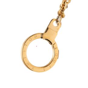 Louis Vuitton Gold Plated Spring Street Chain Bag Charm 4