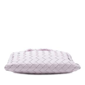 Bottega Veneta Pink Mini Calfskin Intrecciato Hop Satchel 3