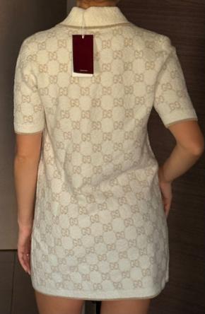 Gucci Wool Blend Polo Mini Dress 2025 3