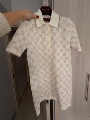 Gucci Wool Blend Polo Mini Dress 2025 2