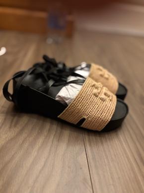 Tory Burch Raffia Sandals 3