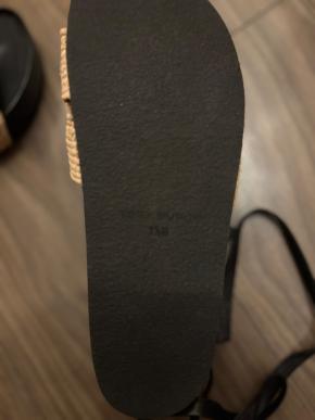 Tory Burch Raffia Sandals 6