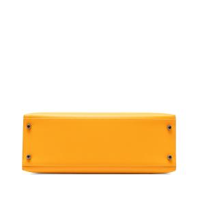 Hermes Jaune D'Or Epsom Kelly II Sellier 32 3
