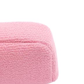 Celine Pink Tweed Claude Chain Shoulder Bag 7