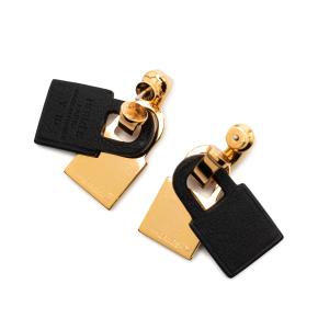 Hermes  Swift O Kelly Gold Plated Earrings 2