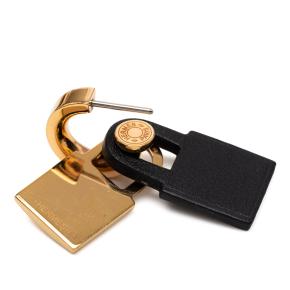 Hermes  Swift O Kelly Gold Plated Earrings 5