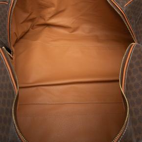 Celine Coated Canvas And Leather Macadam Coated Canvas Travel Bag 4