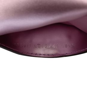 Fendi Pink Mini Metallic Leather Baguette Satchel 5