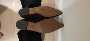 Ralph Lauren Polo Long Black Suede Boots 5