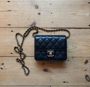 Chanel Quilted Black Classic Mini Bag 2