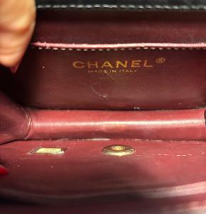 Chanel Quilted Black Classic Mini Bag 6