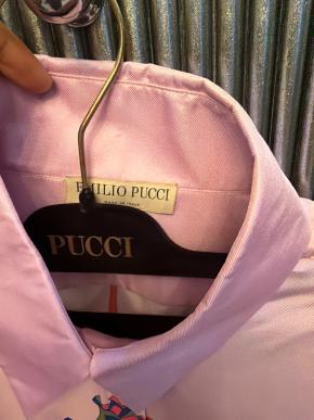 Pucci Rose Print Silk Shirt 3