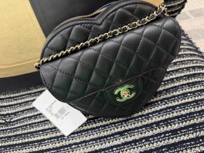 Chanel Large Quilted Heart Bag 3