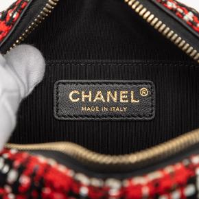 Chanel Tweed and Lambskin Coco Midnight Camera Bag 5