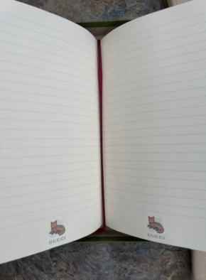 Gucci Notebook GG Supreme And Whimsy Derpy Cat 5