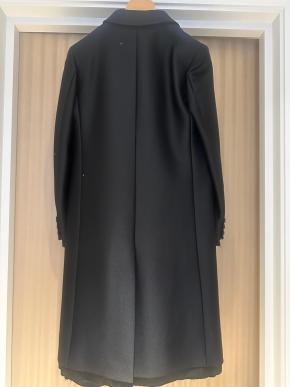 Miu Miu Black Wool  Midi Coat 2025 3