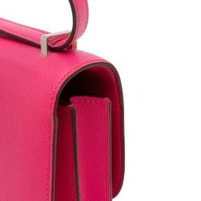 Hermes Rose Tyrien Mini Chevre Mysore Constance 18 10