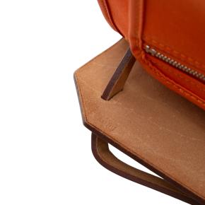 Hermes Orange Toile Herbag Zip 31 6