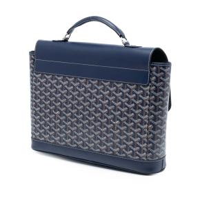Goyard Blue Goyardine Citadin PM 2