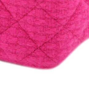 Chanel Pink Mini Rectangular Classic Tweed Single Flap 10
