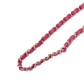 Chanel Pink Mini Rectangular Classic Tweed Single Flap 14